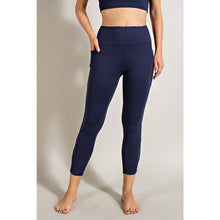 Load image into Gallery viewer, BADA$$ HIGH RISE CROPPED YOGA LEGGINGS