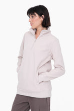 Load image into Gallery viewer, Fur Lined Half-Zip Pullover