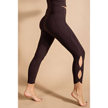 Load image into Gallery viewer, BADA$$ HIGH RISE CROPPED YOGA LEGGINGS