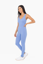 Load image into Gallery viewer, Ribbed Seamless V-Neck Catsuit