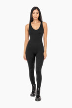 Load image into Gallery viewer, Ribbed Seamless V-Neck Catsuit