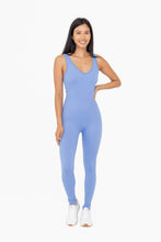 Load image into Gallery viewer, Ribbed Seamless V-Neck Catsuit