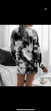 Load image into Gallery viewer, Tie Dye Long Sleeve T-shirt & Shorts sets