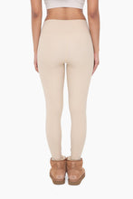 Load image into Gallery viewer, Fleece Lined Poly-Blend Leggings
