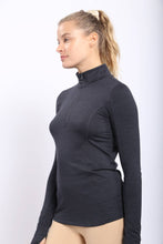 Load image into Gallery viewer, Active Half-Zip Pullover with Thumb Holes
