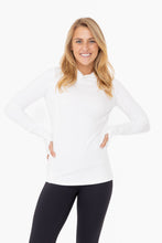 Load image into Gallery viewer, Brushed Slim Fit Active Top with Hood
