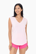 Load image into Gallery viewer, V Tee with Curved Hem
