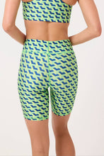Load image into Gallery viewer, Fairway Geo Hi-Shine Bike Short
