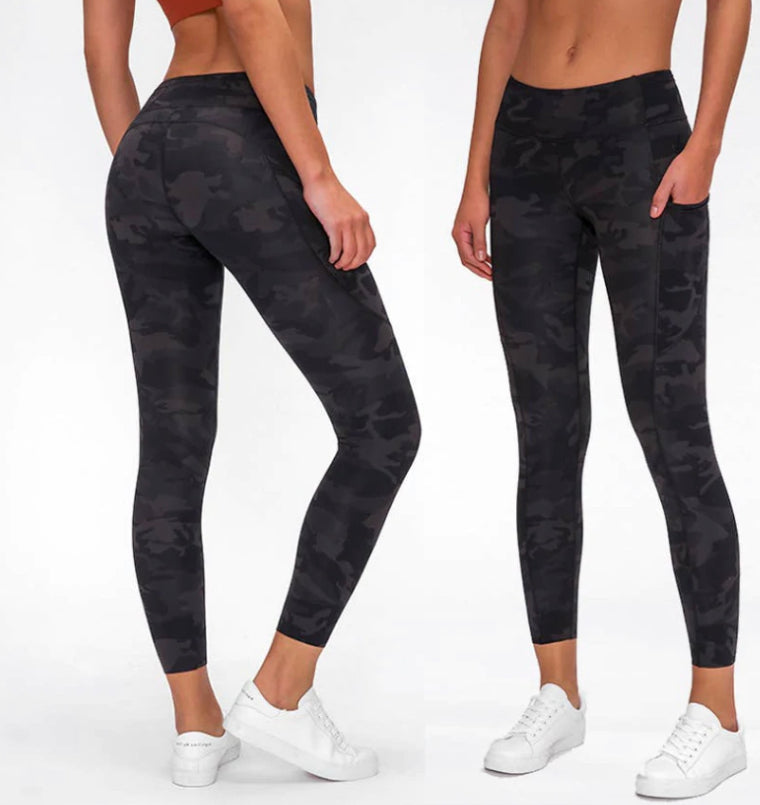 Dark Camo Performance Leggings