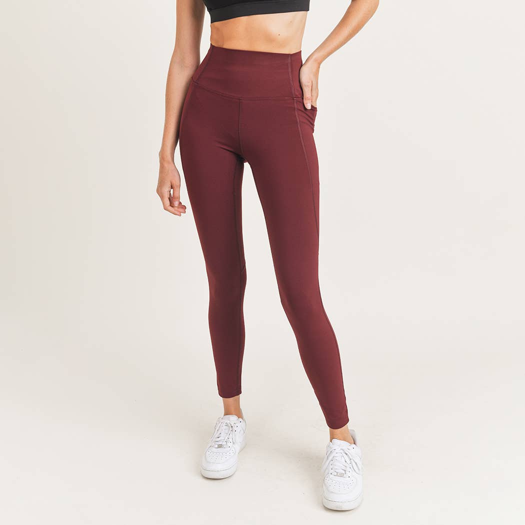 Waist-Shaper Highwaist Leggings with Pockets