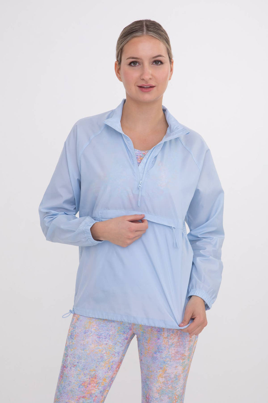 Super Light-Weight Active Half-Zip Pullover