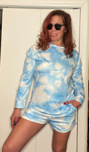 Load image into Gallery viewer, Tie Dye Long Sleeve T-shirt &amp; Shorts sets
