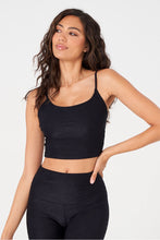 Load image into Gallery viewer, Cami Belle ribbed crop top
