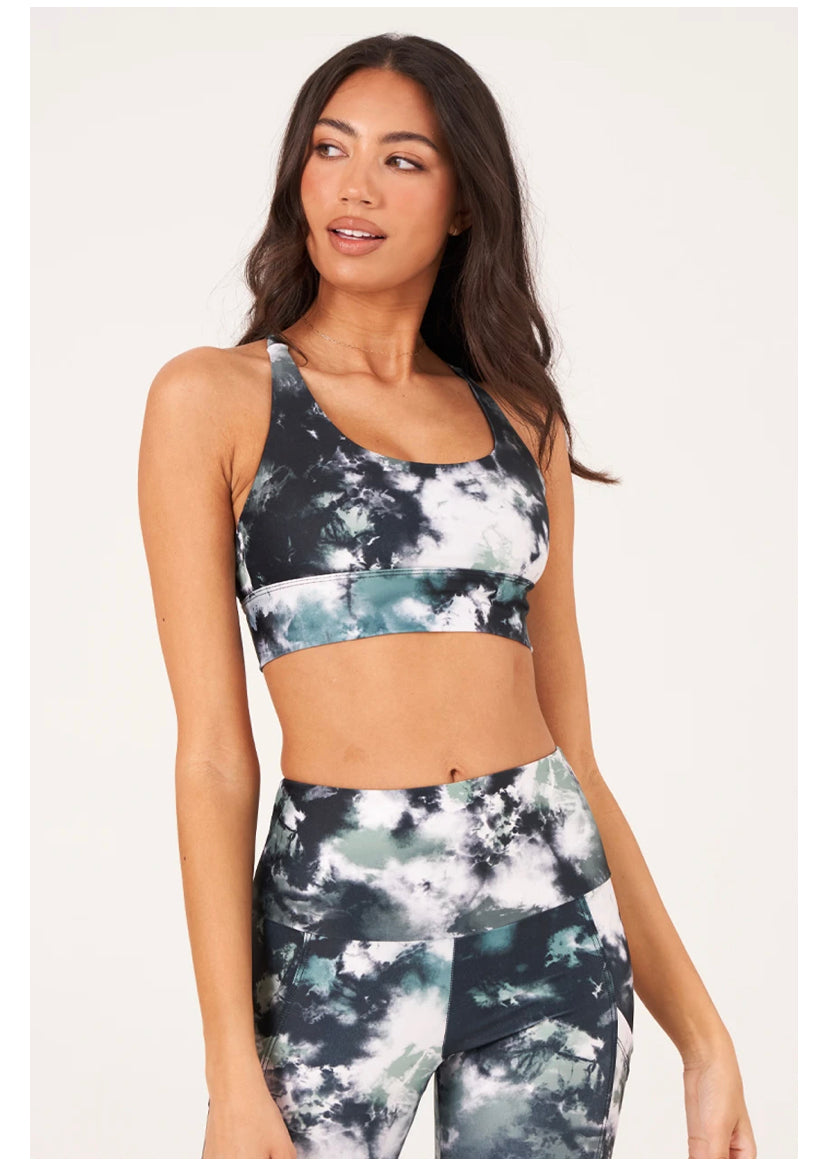 Sacred Bra Evergreen Tie Dye