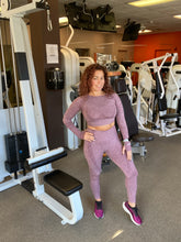 Load image into Gallery viewer, Bada$$ Stealth leggings-Merlot

