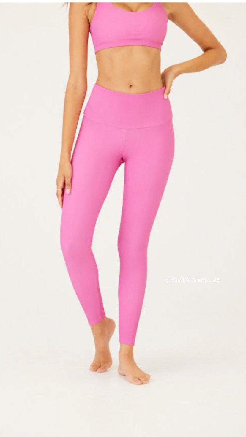 High Rise Rib Legging
