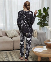 Load image into Gallery viewer, Marble Print Long Sleeve Tee &amp; Joggers
