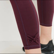 Load image into Gallery viewer, Bow Accent Highwaist Leggings
