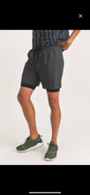 Load image into Gallery viewer, Mono B GREEN MEN - Lined Active Shorts
