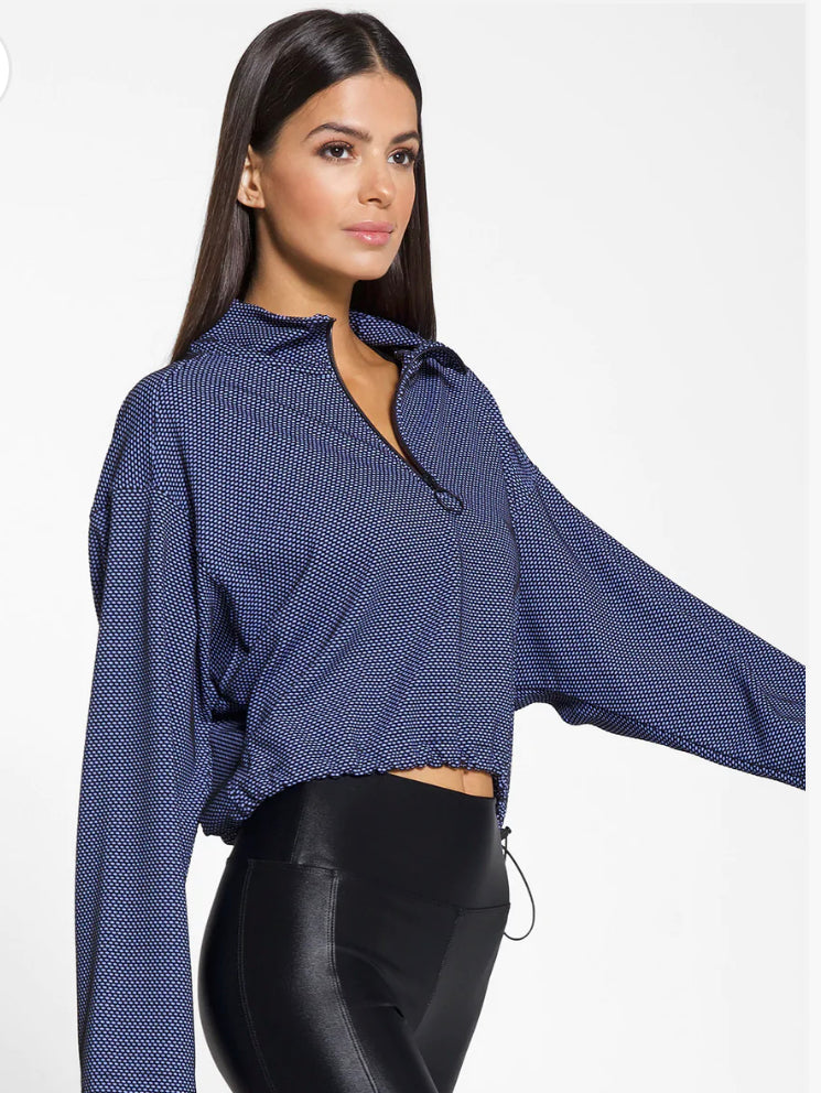 Dylan Mesh Half Zip Pullover