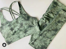 Load image into Gallery viewer, Hazy Bootiful Tie Dye Sports Bra
